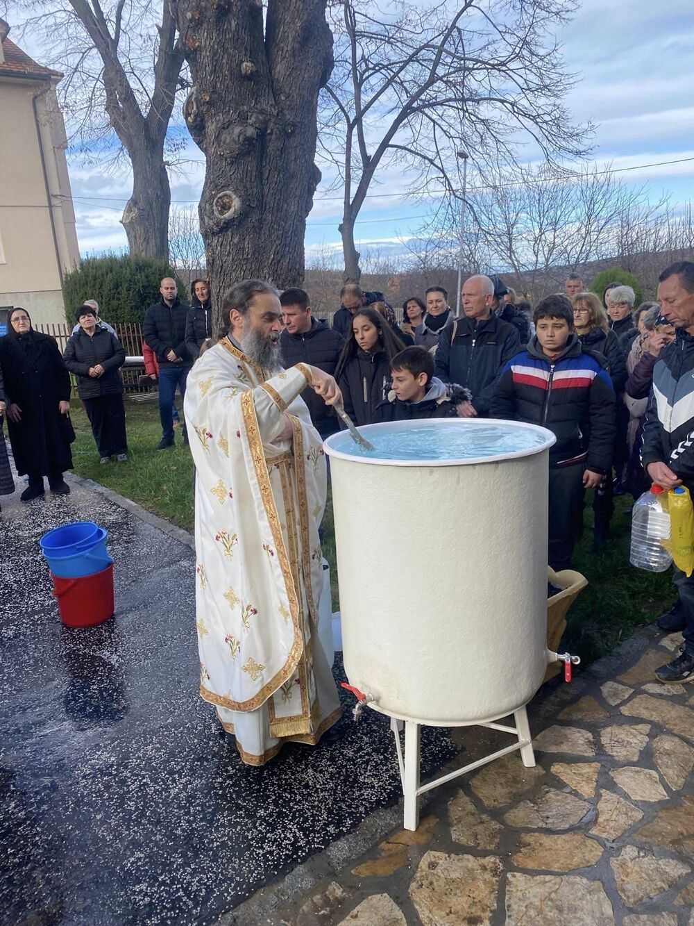 Богојављење у манастиру Рајиновац 2023