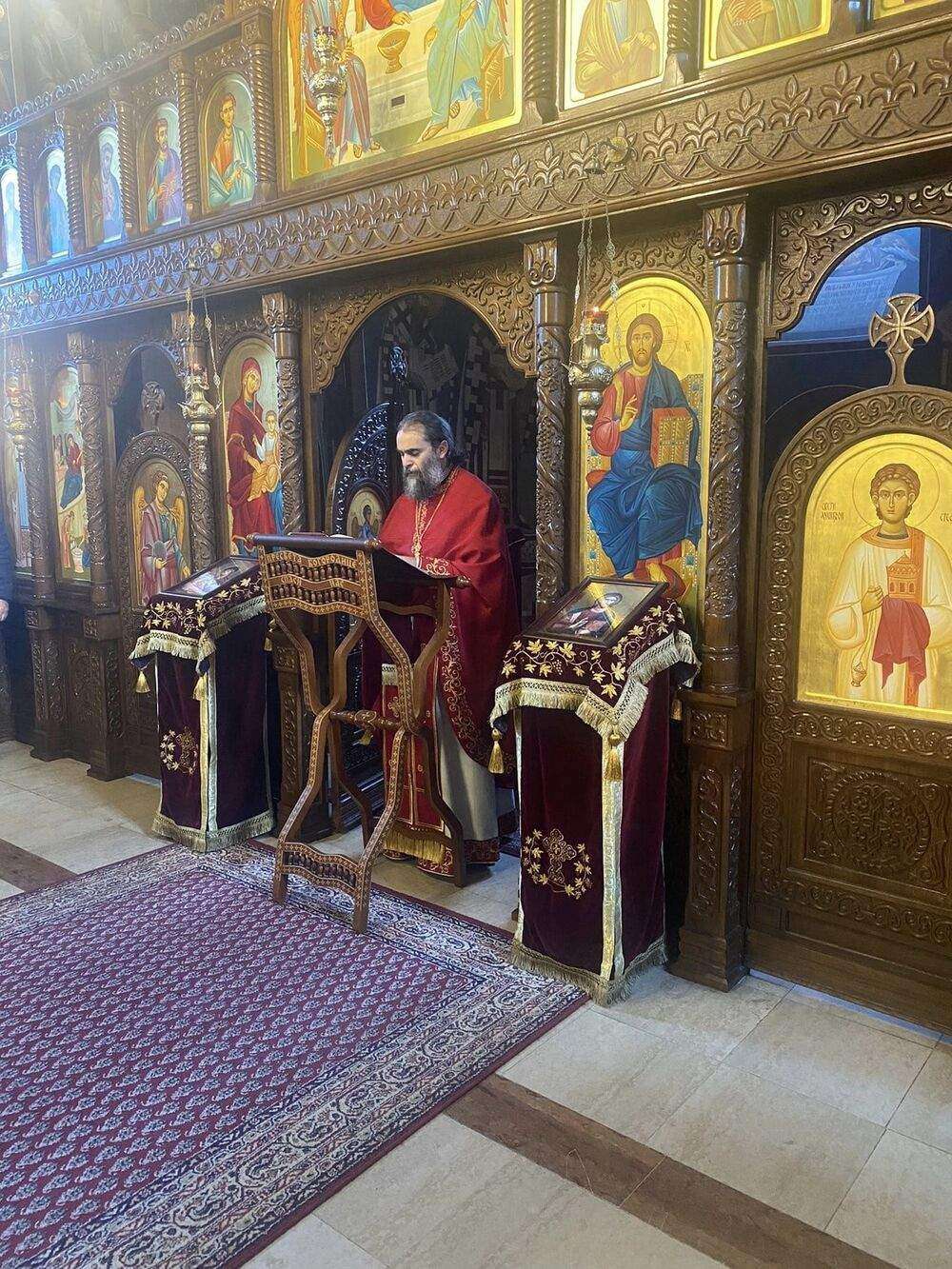 Недеља 26 по Педесетници у манастиру Рајиновцу.