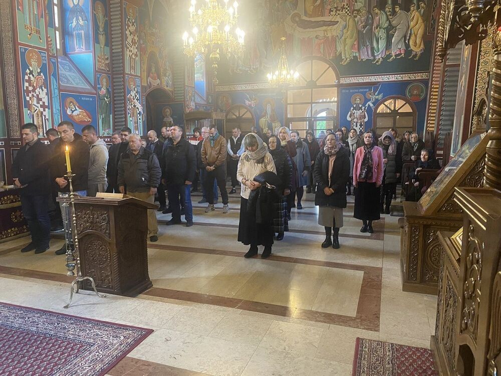 Недеља 26 по Педесетници у манастиру Рајиновцу.