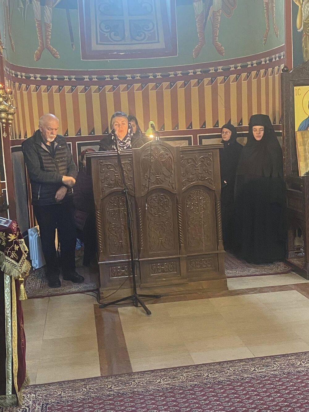 Недеља 26 по Педесетници у манастиру Рајиновцу.