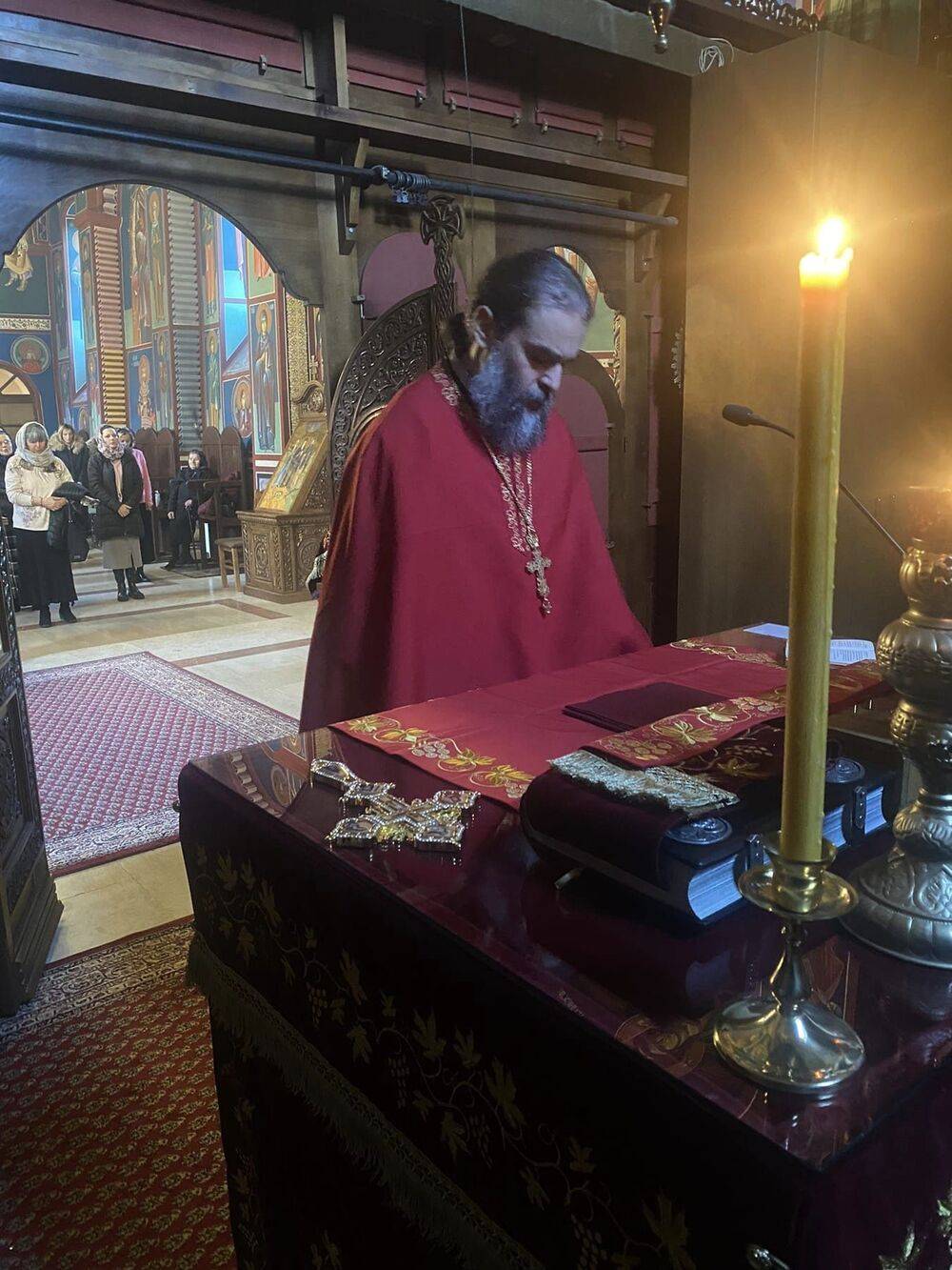 Недеља 26 по Педесетници у манастиру Рајиновцу.