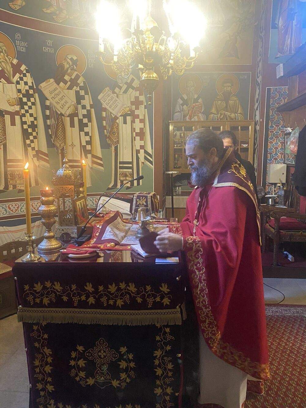 Недеља 26 по Педесетници у манастиру Рајиновцу.