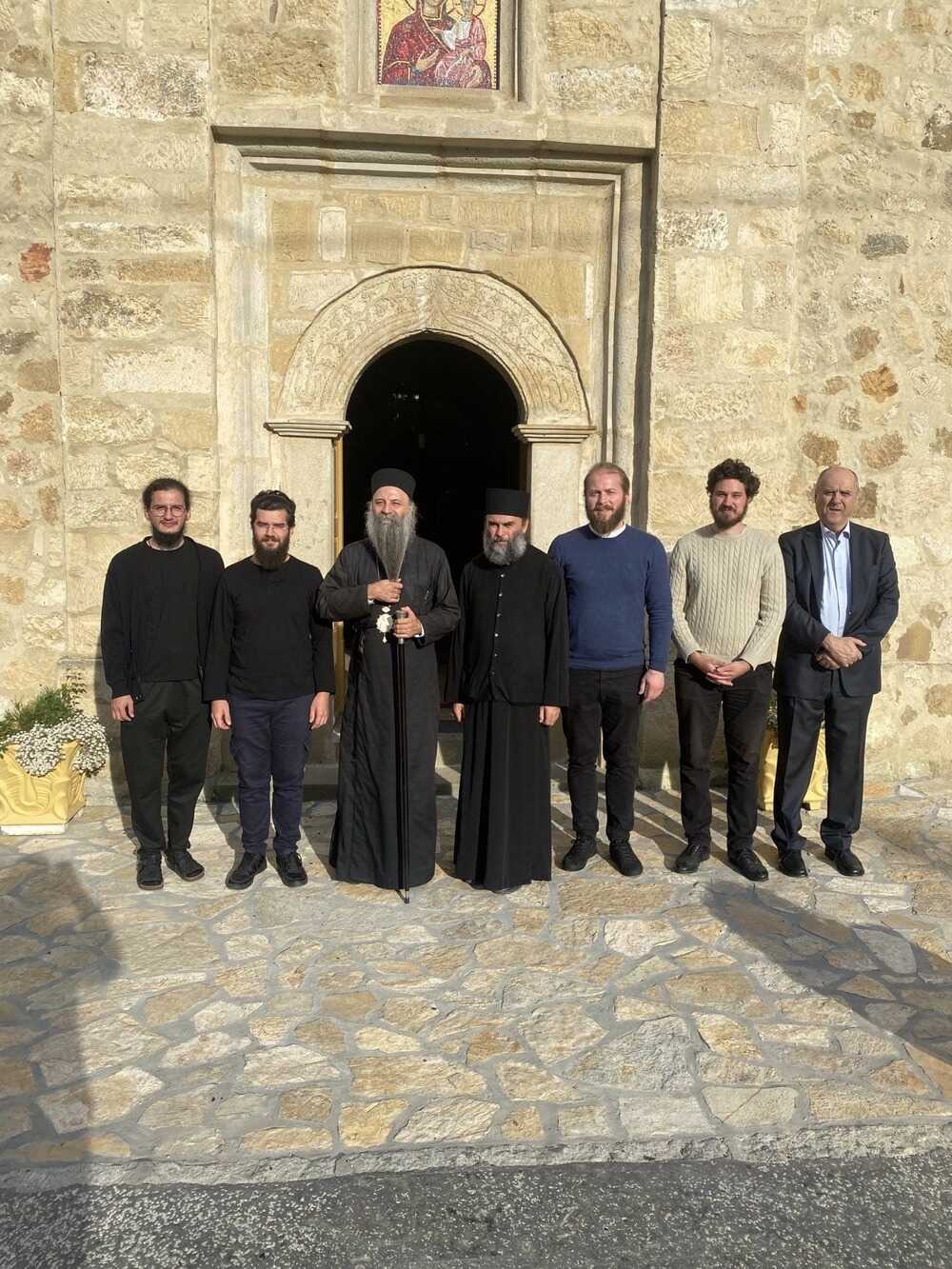 Посета Патријарха Порфирија манастиру Рајиновац 23.10.2022