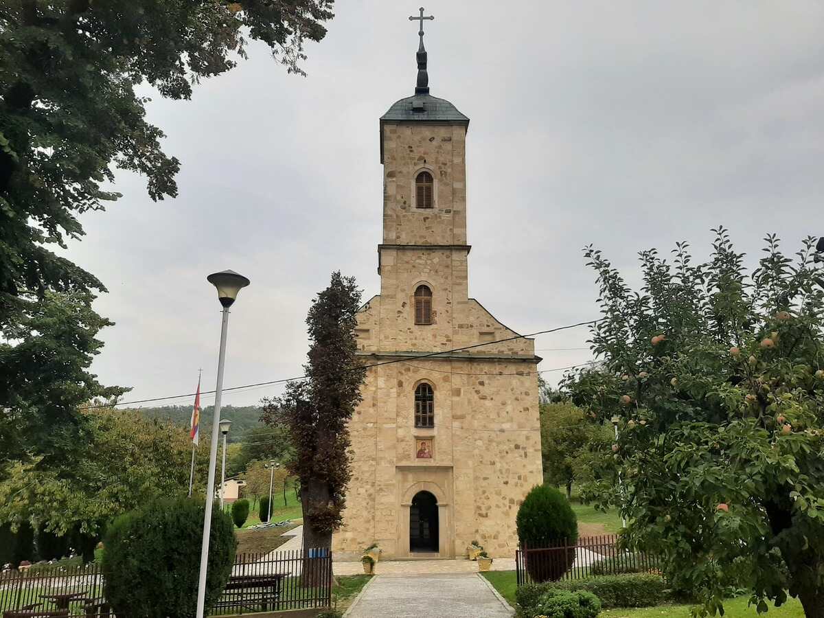 Посета Патријарха Порфирија манастиру Рајиновац 23.10.2022