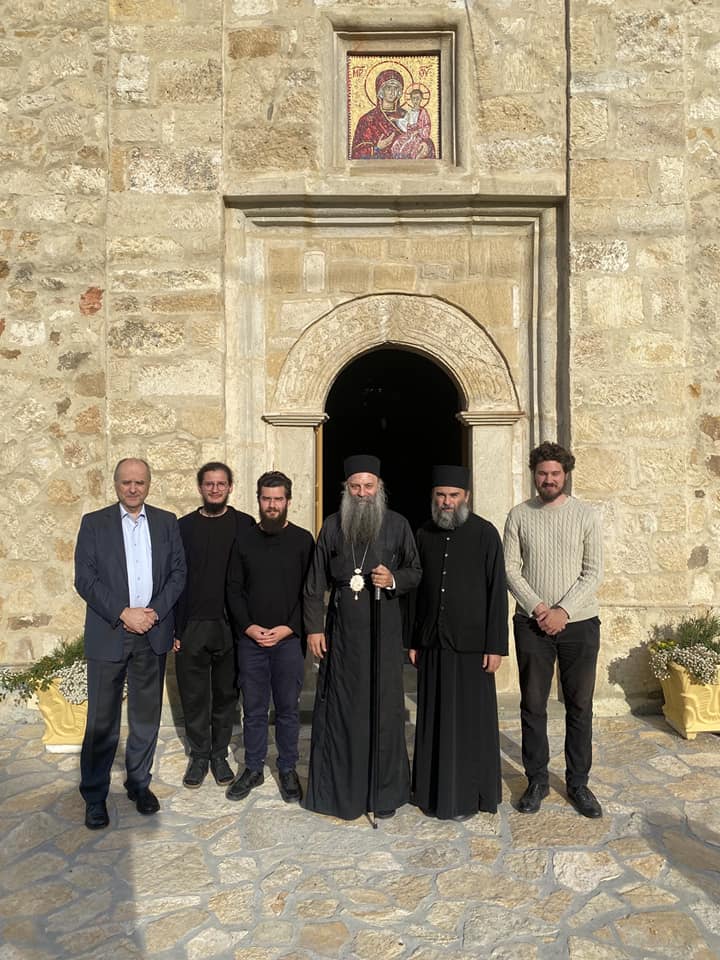 Посета Патријарха Порфирија манастиру Рајиновац 23.10.2022