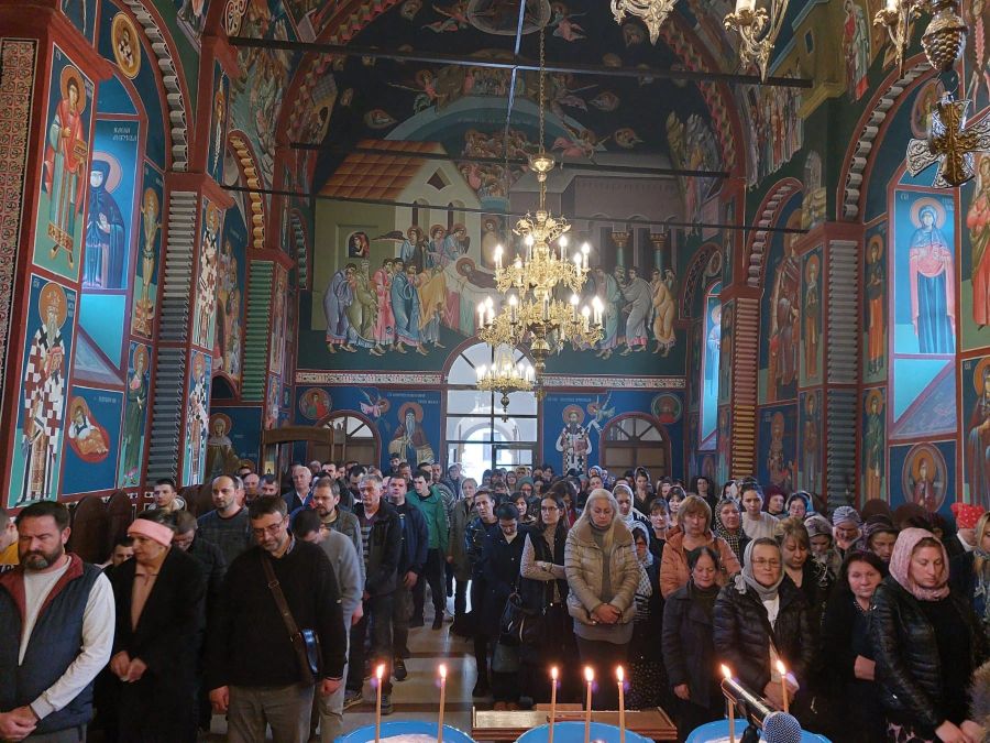 Света Тајна Јелеосвећења - Манастир Рајиновац