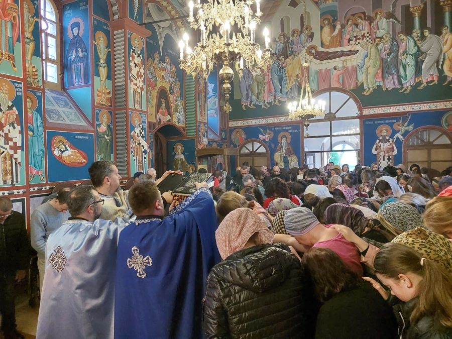 Света Тајна Јелеосвећења - Манастир Рајиновац